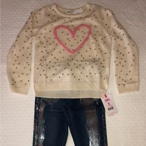 Girls Outfit ~ Justice & H&M ~ Size 8